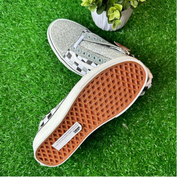 Vans Old Skool Glitter Checkerboard - Picture 6 of 7